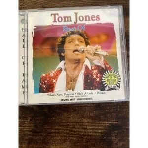 Tom Jones Best Of CD Live Recordings Digitally Remastered 40300-2 BCI Eclipse